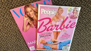 ASMR - Barbie magazine flip - People and Vogue magazines - whispered screenshot 4