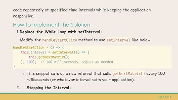 Solving Continuous State Changes in React: A Guide to Implementing The Game of Life