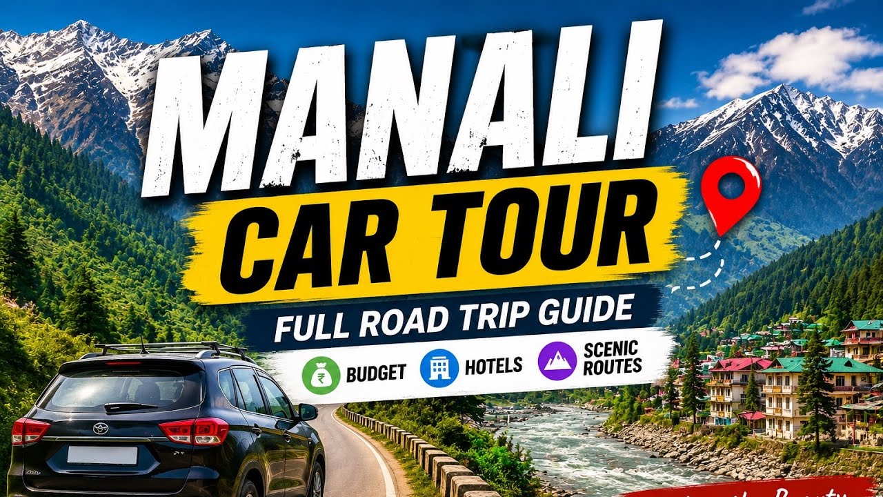 Manali Car Tour | Full Road Trip Guide | Budget, Hotels & Scenic Routes 🚗