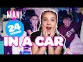 24 HOUR CHALLENGE OVERNIGHT IN A CAR (MANI CAST)🚙🌙| Piper Rockelle