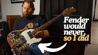 A Telecaster with P90's?! Blasphemy! // A custom Telecaster style guitar build.