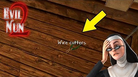 How to Find & Use the Cutting pliers in Evil Nun 2