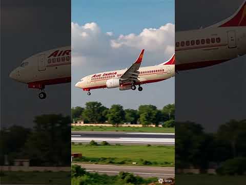 Special Air India Flight Landing In Mumbai Bollywoodoldhindisongs Viralshorts Airindia 