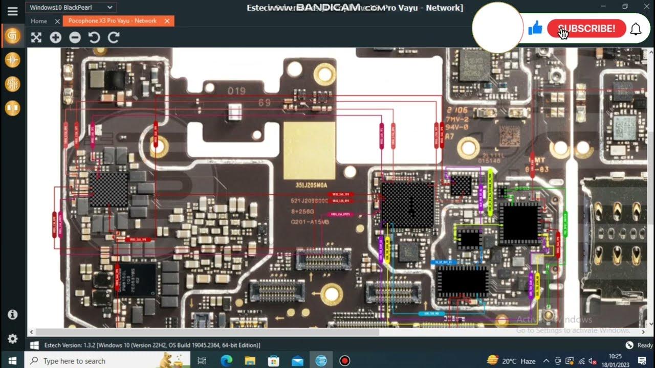 Poco x3 pro Network problem solutions ! Schematic diagram solution #