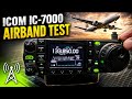 ICOM IC-7000 Airband Test