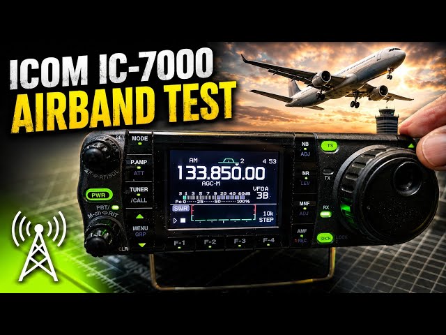 ICOM IC-7000 Airband Test - YouTube