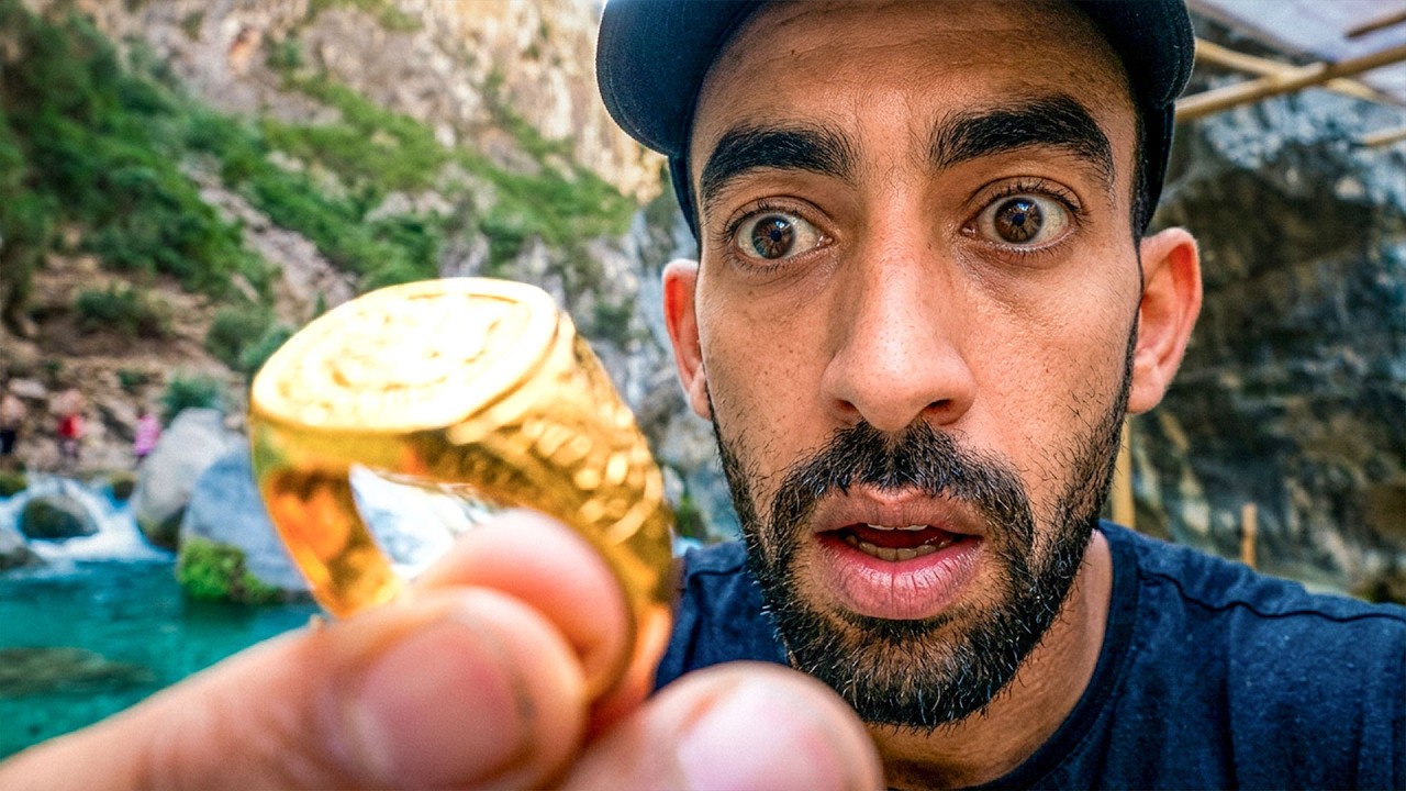 كنز مخفي في قلب أقشور!💎🇲🇦 اكتشاف هز كياني تحت الشلال 😱 Finding Hidden Treasure in Akchour Waterfalls