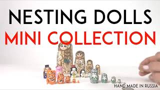 Miniature Russian Nesting Dolls