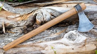 How to Forge a Farrier Rasp Tomahawk  Camp Hawk