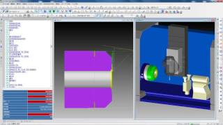 NCVIEW Neo 複合旋盤旋削・ミリング加工 / NC Simulation Compound lathe Turning, Milling / CNC工作機械 ,NCシミュレーション
