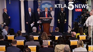 Coronavirus: White House task force addresses COVID-19 response
