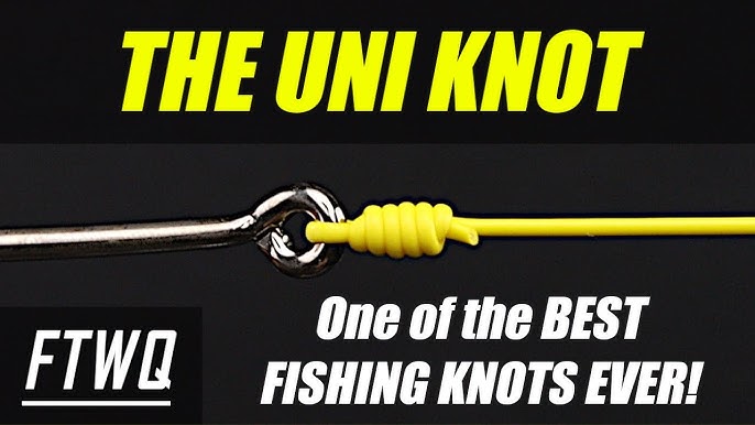 Fishing Knots: Double Uni Knot - How to Tie Braid to Fluorocarbon