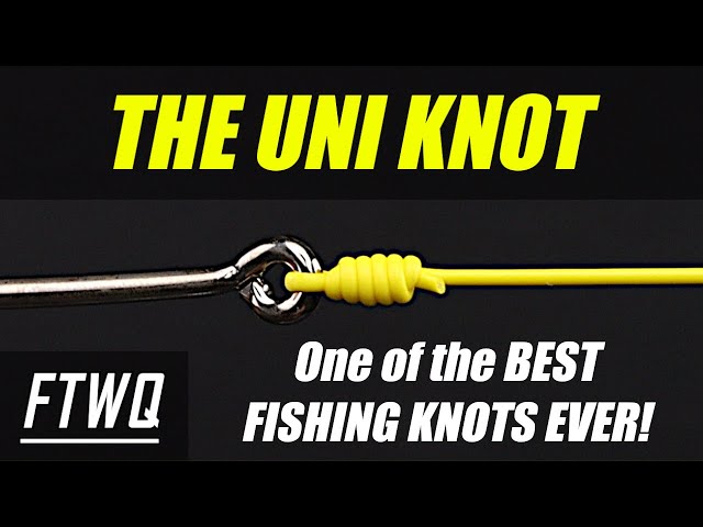 Fishing Knots: Uni Knot - One of the BEST Fishing Knots for every Fisherman  to know!!! 