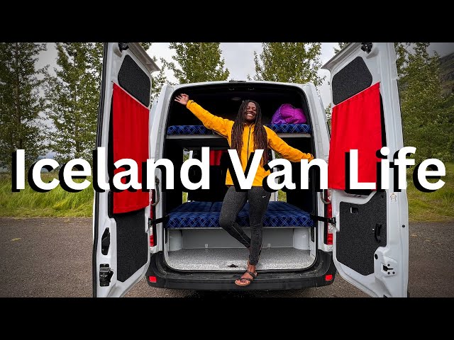 Travel vlog - Iceland Van Life - Pros & Cons of Renting a Camper Van Here