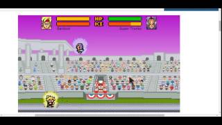 Dragon Ball Z Devolution 1.2 battle 1 I AM A SUPER SAND