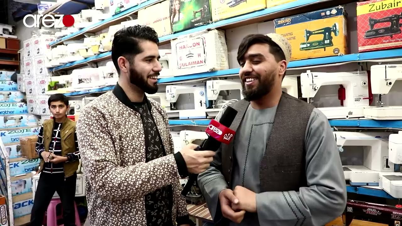 گرازش مصطفی سخا از فروشگاه ماشین‌های خیاطی، گلدوزی و یخن‌دوزی