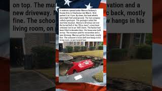DRIVEWAY SINKHOLE SWALLOWS CAR, REVEALS 1840s SHIPWRECK 🚗⚓😲