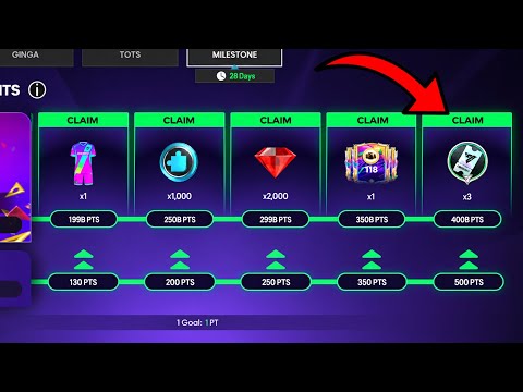 HOW TO CLAIM ALL MILESTONE REWARDS IN ANNIVERSARY EVENT? FC MOBILE 27!