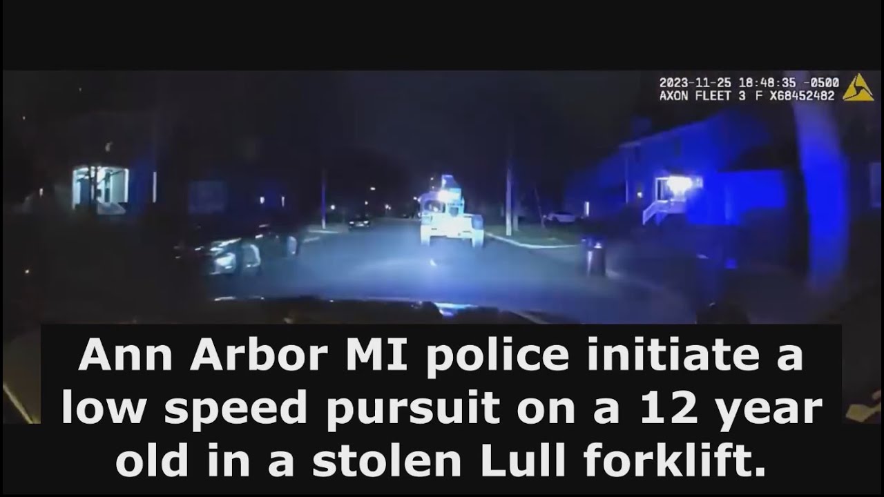 12 yr 0ld on Stolen Forklift leads Ann Arbor Police & Washtenaw Sheriff ...