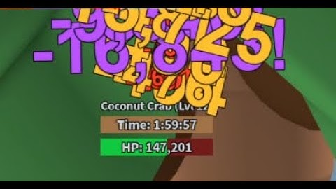 I almost beat Coconut Crab in 4 seconds | Bee Swarm Simulator