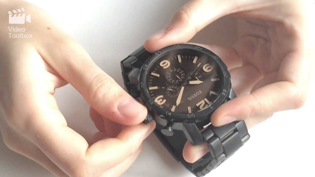 Ceas Fossil JR1356 Nate Review / Fossil JR1356 Nate - Unboxing - YouTube