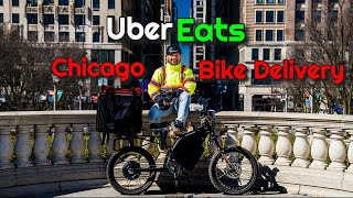 Im Back! Tough Day as an Uber Eats Biker in Chicago. High Wait Times and Low Payouts!