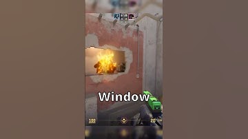 Perfect Window Molly on Mirage🔥 #cs2 #csgo #counterstrike
