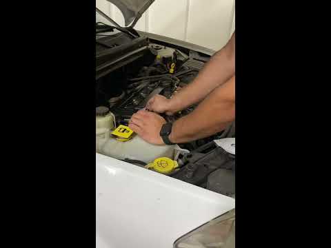 PCV valve replacement Dodge 2.4L - YouTube