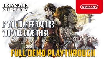 Full Demo - Project Triangle Strategy | First Time Playthrough