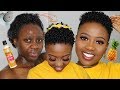 4C Natural Hair WASH DAY ROUTINE ft. CURLS Poppin Pineapple Collection Review