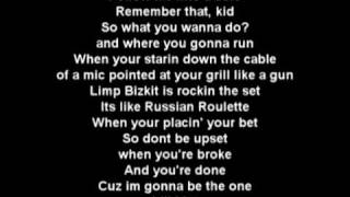 Limp Bizkit - Now I Know Why You Wanna Hate Me ( Take a look around ) chords