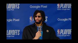 Davis interview after losing in Game 5