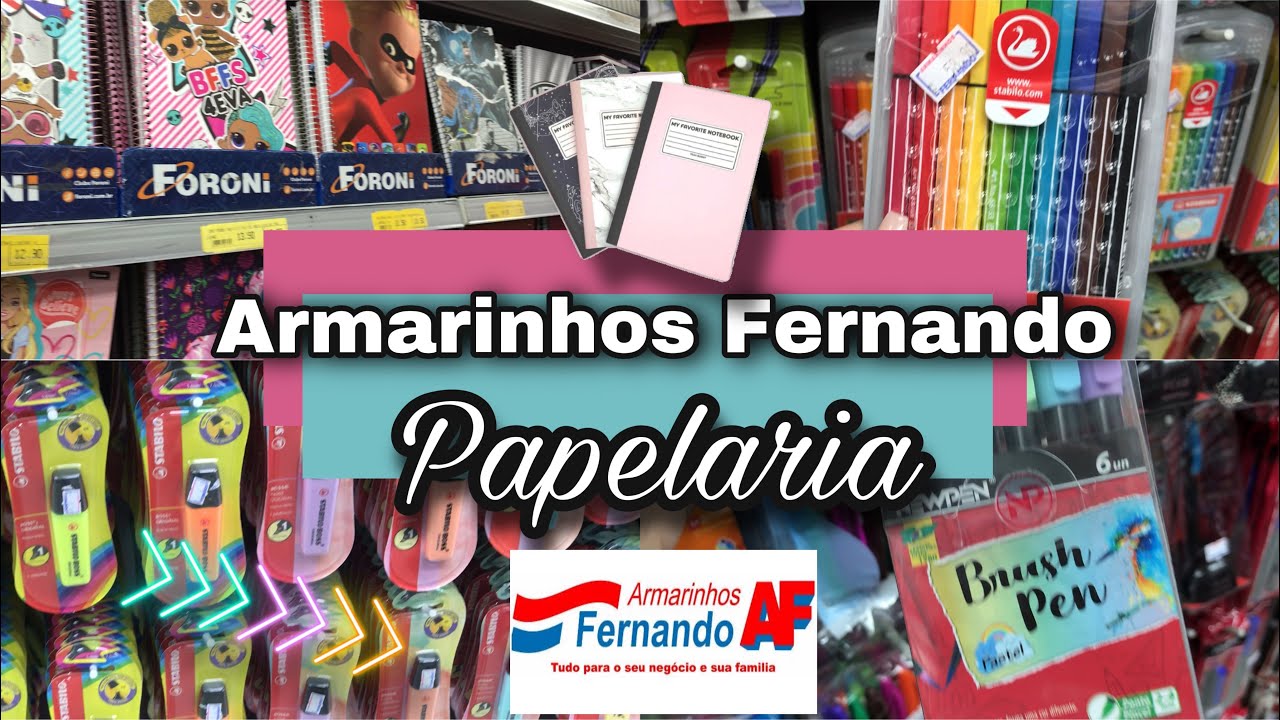ARMARINHOS FERNANDO 25 DE MARÇO /PAPELARIA /25 DE MARÇO - YouTube