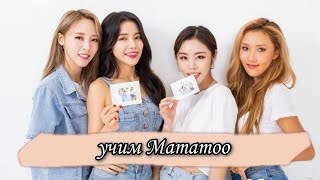 Знакомство с Mamamoo/ учим участниц