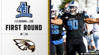 #12 Aurora vs. Coe Highlights | D3 College Football 2023