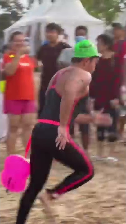 TIMBOI LOMBA RENANG DI LAUT BALI, DAPET JUARA BERAPA? 😱🏊🏻‍♂️🌊