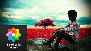 Photo blending by toolwiz photo editor app.. 2k17