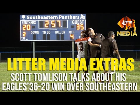 Litter Media Extras: Scott Tomlison talks about his Eastern Eagles' 36-20 win at Southeastern