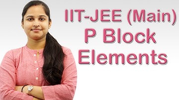 IIT-JEE (Main) P Block Elements 2015