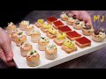 CANAPÉS FÁCILES Y VARIADOS | 5 canapés fríos para tener preparados de antemano