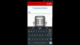 Android App Review: Pronounce Words & Numbers App screenshot 2