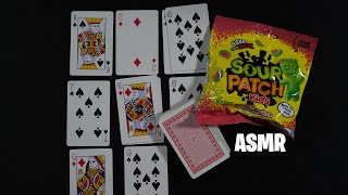 ASMR PLAYING SOLITAIRE & CHEWY SOUR CANDY - SOFT WHISPERS screenshot 2