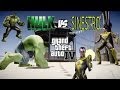 SINESTRO VS HULK | GREEN POWER RING FIGHT HULK SCRIPT | GTA IV