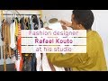 Fashion Designer Rafael Kouto at his studio (Winner Swiss Design Awards 2018) Fashion Designer Rafael Kouto at his studio (Winner Swiss Design Awards 2018)
