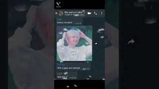 BTS  fake chat with yn (suga version) #bts #btsarmy #trendingvideo