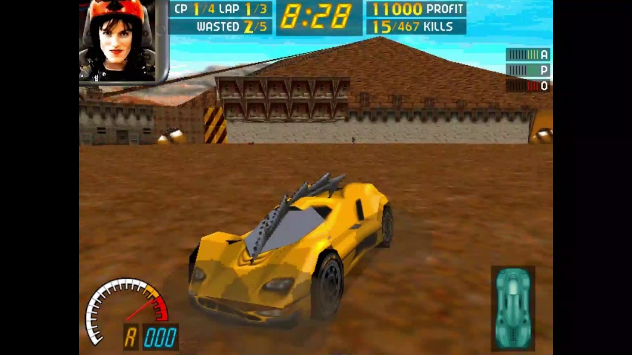 Carmageddon (1997) MS-DOS, Windows 1080p 60fps 3dfx Voodoo 5 6000 AGP