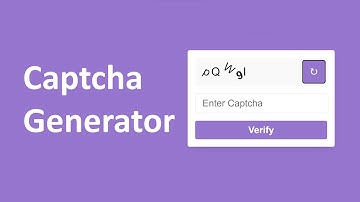 Create Captcha Generator Using HTML CSS & JavaScript.