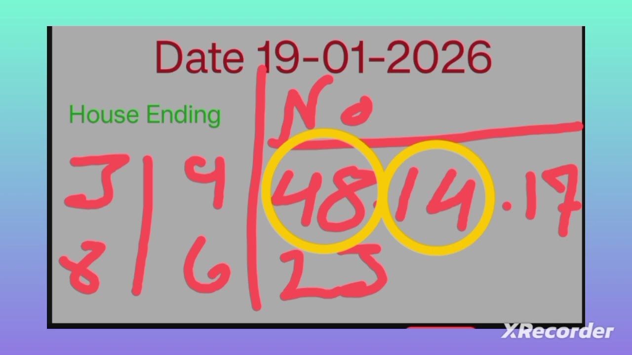 Shillong teer Common number date 19-01-2026 Ambeng kurang Shillong teer 