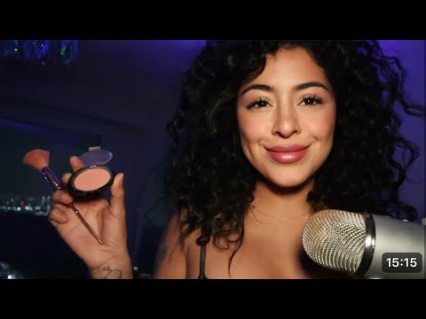 ASMR / TE ARREGLO TU CARITA? SÚPER RELAJANTE.