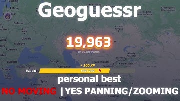 Geoguessr | 10 SECONDS- NO moving YES panning/zooming